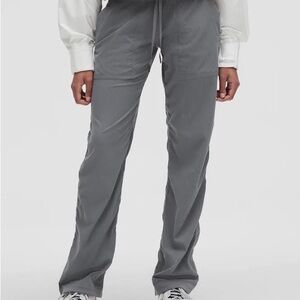 Lululemon Dance Studio Mid-Rise Pants - light grey - with lining